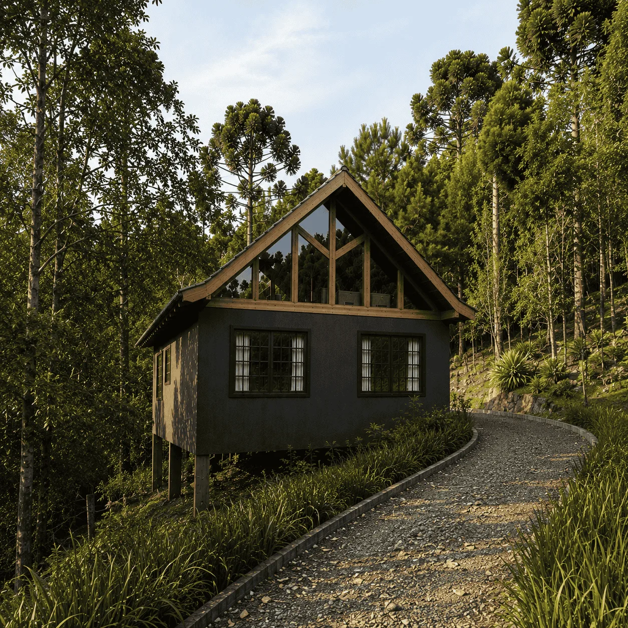 Cabana na mata — futuro espaço da Cabana Felíssima